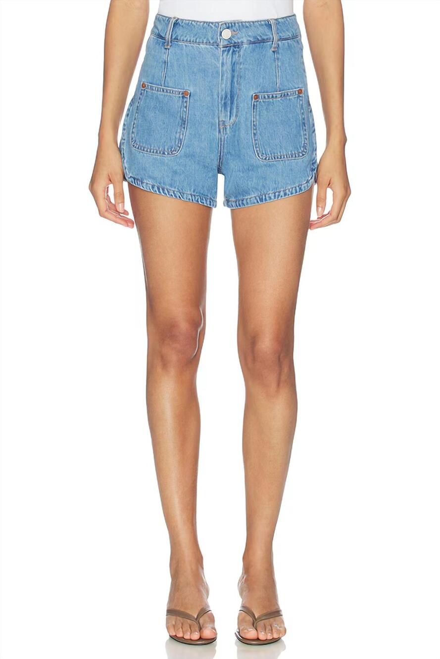 NEW BLANKNYC finish line shorts in blue